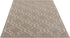 Outdoor Teppich Wetterfest Waschbar im modernen Florentiner Design | Für Drinnen und Draußen | Terrasse Balkon Garten Wohnzimmer Badezimmer Küche | Beige Florentiner
